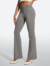 IUGA Stretchy Pull On Bootcut Work Pants With Pockets - IUGA