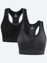 IUGA 2/3 Packs High Impact Racerback Sports Bra - IUGA