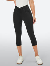 IUGA FlexDenim™ Stretchy Pull On Capri Jeans With Pockets - IUGA