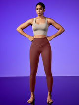IUGA PowerTight Sandwich No Front Seam Leggings - IUGA