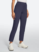 IUGA Stretchy 7/8 Ankle Pull On Work Pants With Pockets - IUGA