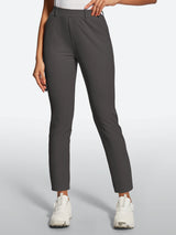 IUGA Stretchy 7/8 Ankle Pull On Work Pants With Pockets - IUGA
