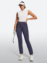 IUGA Stretchy 7/8 Ankle Pull On Work Pants With Pockets - IUGA