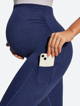 IUGA Supcream Buttery-soft Maternity Legging With Pockets - IUGA