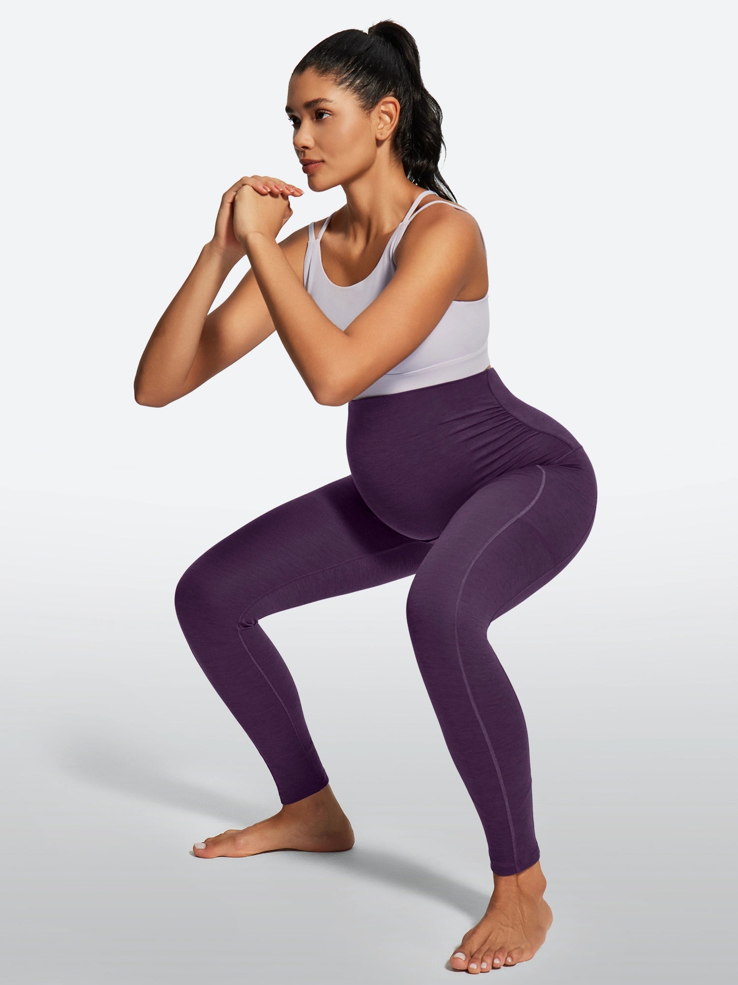 IUGA Supcream Buttery-soft Maternity Legging With Pockets - IUGA