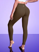 IUGA PowerTight Scrunch No Front Seam High Waist Leggings With Pockets - IUGA