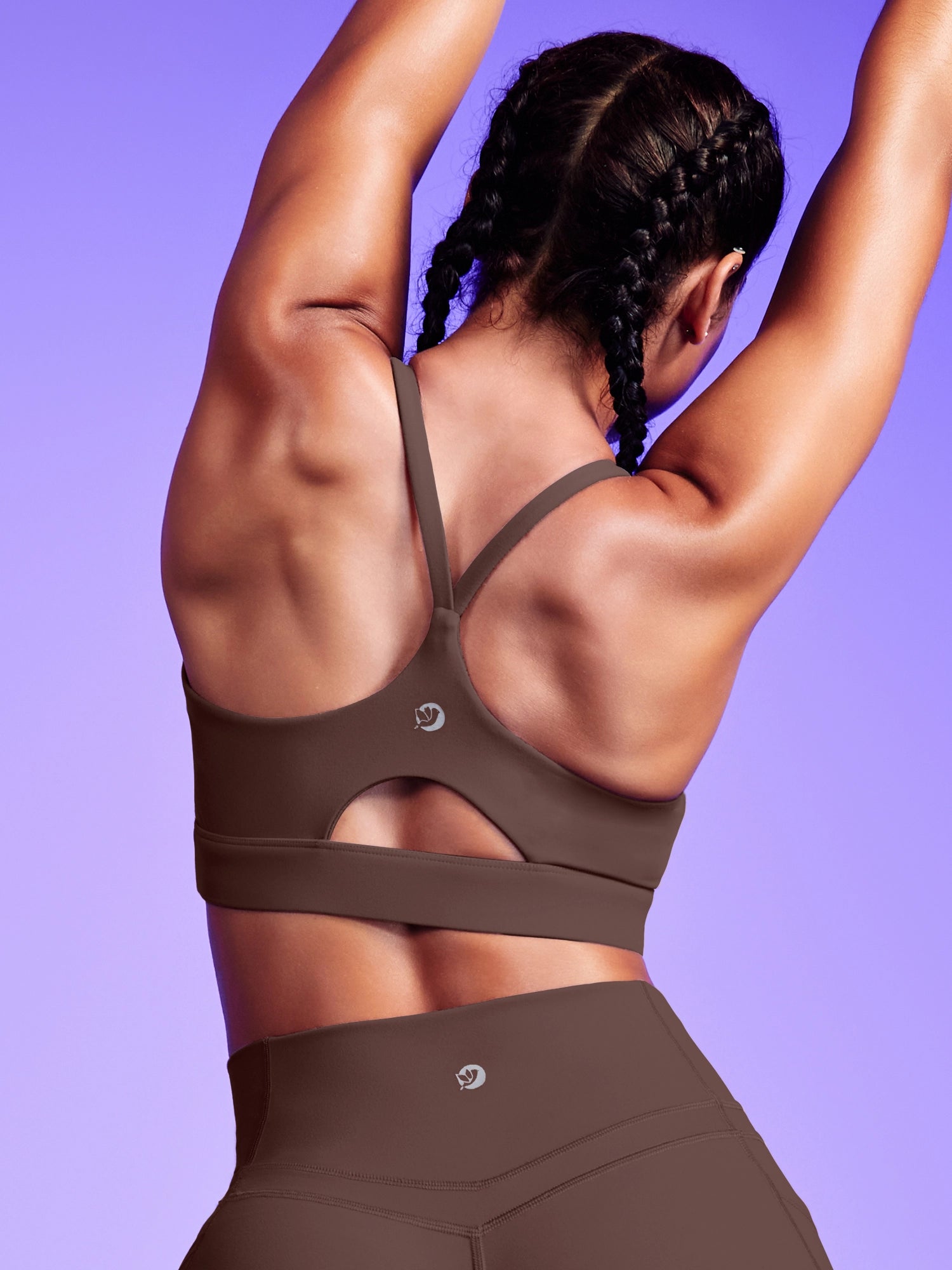 IUGA PowerTight Padded Strappy Y Back Sports Bra - IUGA