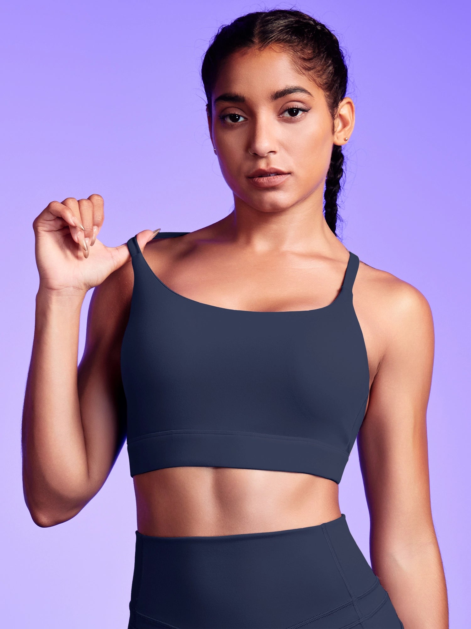 IUGA PowerTight Padded Strappy Y Back Sports Bra - IUGA