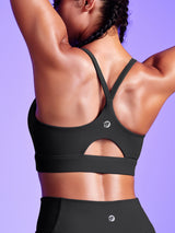 IUGA PowerTight Padded Strappy Y Back Sports Bra - IUGA