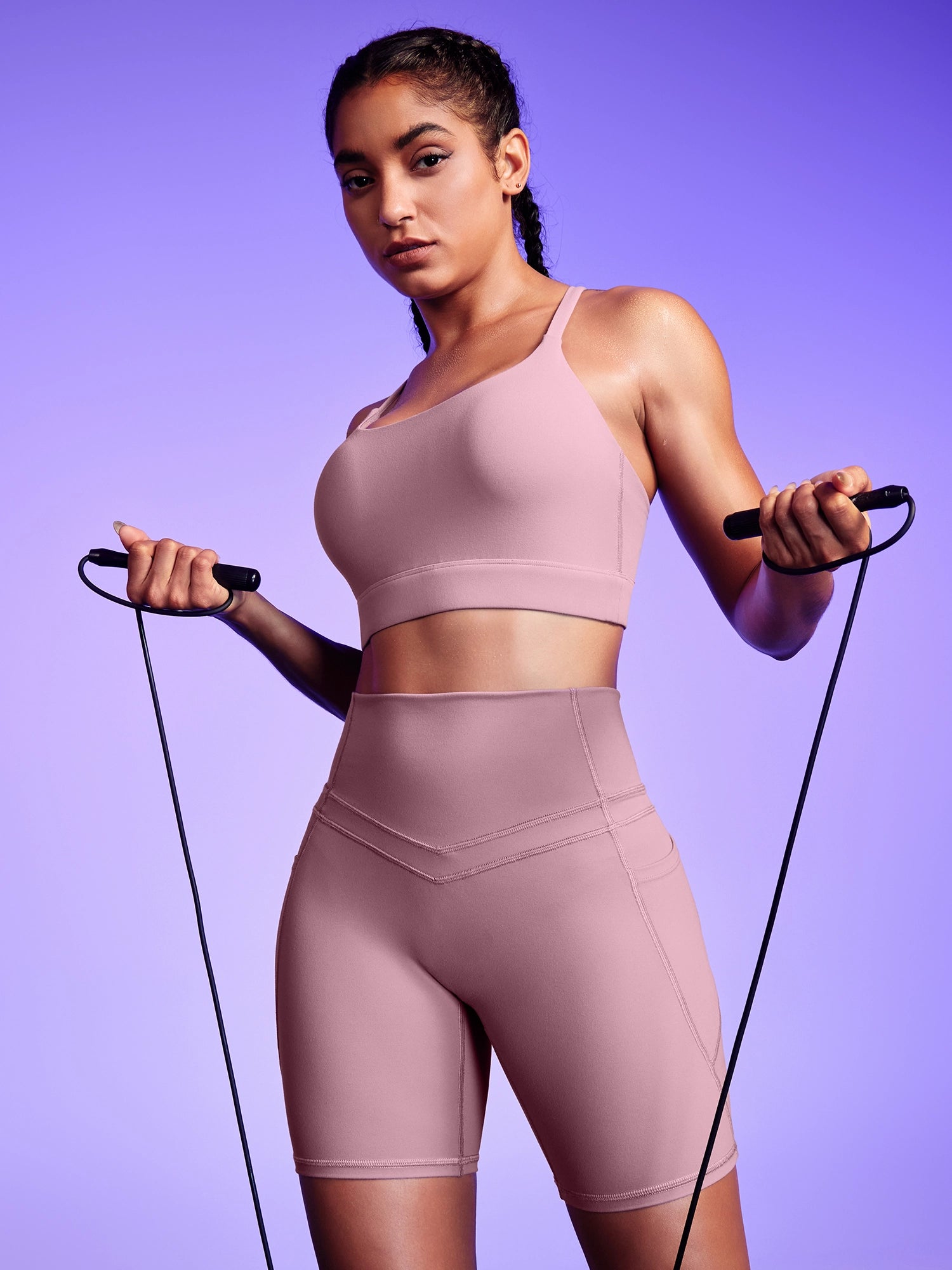 IUGA PowerTight Padded Strappy Y Back Sports Bra - IUGA