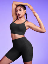 IUGA PowerTight Padded Strappy Y Back Sports Bra - IUGA