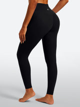 IUGA PowerTight Scrunch No Front Seam High Waist Leggings With Pockets - IUGA
