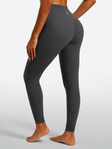 IUGA PowerTight Scrunch No Front Seam High Waist Leggings With Pockets - IUGA