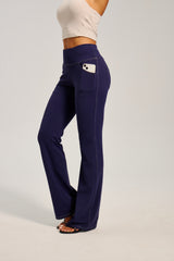 IUGA High Waisted Bootcut Yoga Pants With 4 Pockets - IUGA