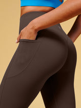 IUGA Butterlab® No Front Seam High Waisted Buttery Soft With Pockets - IUGA