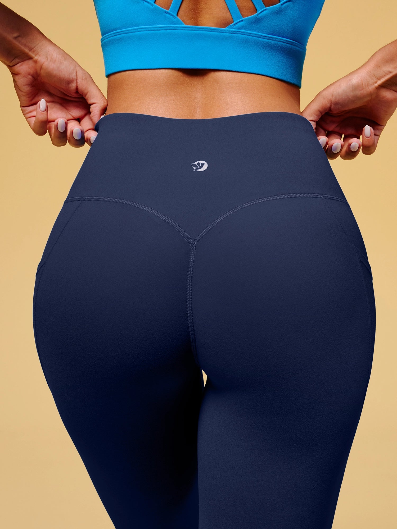 IUGA Butterlab® No Front Seam High Waisted Buttery Soft With Pockets - IUGA