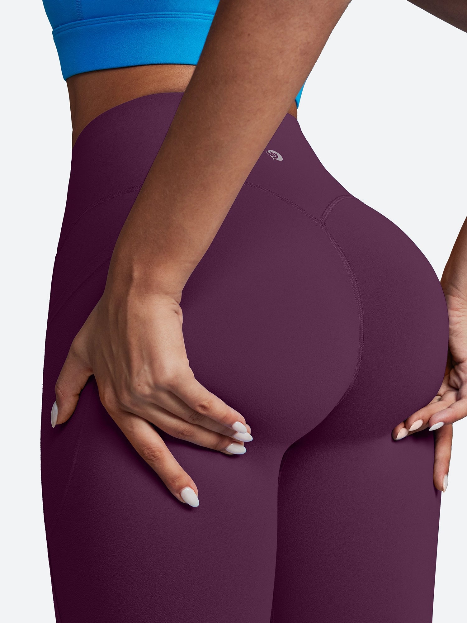 IUGA Butterlab® No Front Seam High Waisted Buttery Soft With Pockets - IUGA