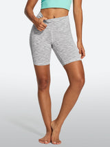 IUGA FlexTight Tummy Control Shorts With Pockets 6'' | Affordable Yoga Leggings & Activewear by IUGA