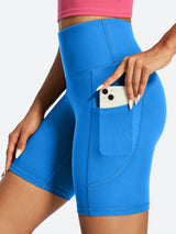 IUGA FlexTight Tummy Control Shorts With Pockets 6'' | Affordable Yoga Leggings & Activewear by IUGA