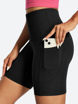IUGA FlexTight Tummy Control Shorts With Pockets 6'' | Affordable Yoga Leggings & Activewear by IUGA
