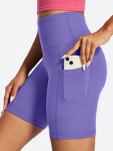 IUGA FlexTight Tummy Control Shorts With Pockets 6'' | Affordable Yoga Leggings & Activewear by IUGA