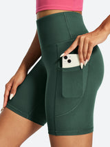 IUGA FlexTight Tummy Control Shorts With Pockets 6'' | Affordable Yoga Leggings & Activewear by IUGA
