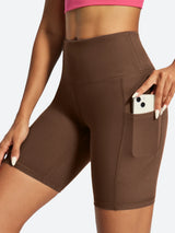 IUGA FlexTight Tummy Control Shorts With Pockets 6'' | Affordable Yoga Leggings & Activewear by IUGA