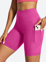 IUGA FlexTight Tummy Control Shorts With Pockets 6'' | Affordable Yoga Leggings & Activewear by IUGA