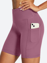 IUGA FlexTight Tummy Control Shorts With Pockets 6'' | Affordable Yoga Leggings & Activewear by IUGA