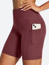 IUGA FlexTight Tummy Control Shorts With Pockets 6'' | Affordable Yoga Leggings & Activewear by IUGA