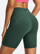 IUGA FlexTight Tummy Control Shorts With Pockets 6'' | Affordable Yoga Leggings & Activewear by IUGA