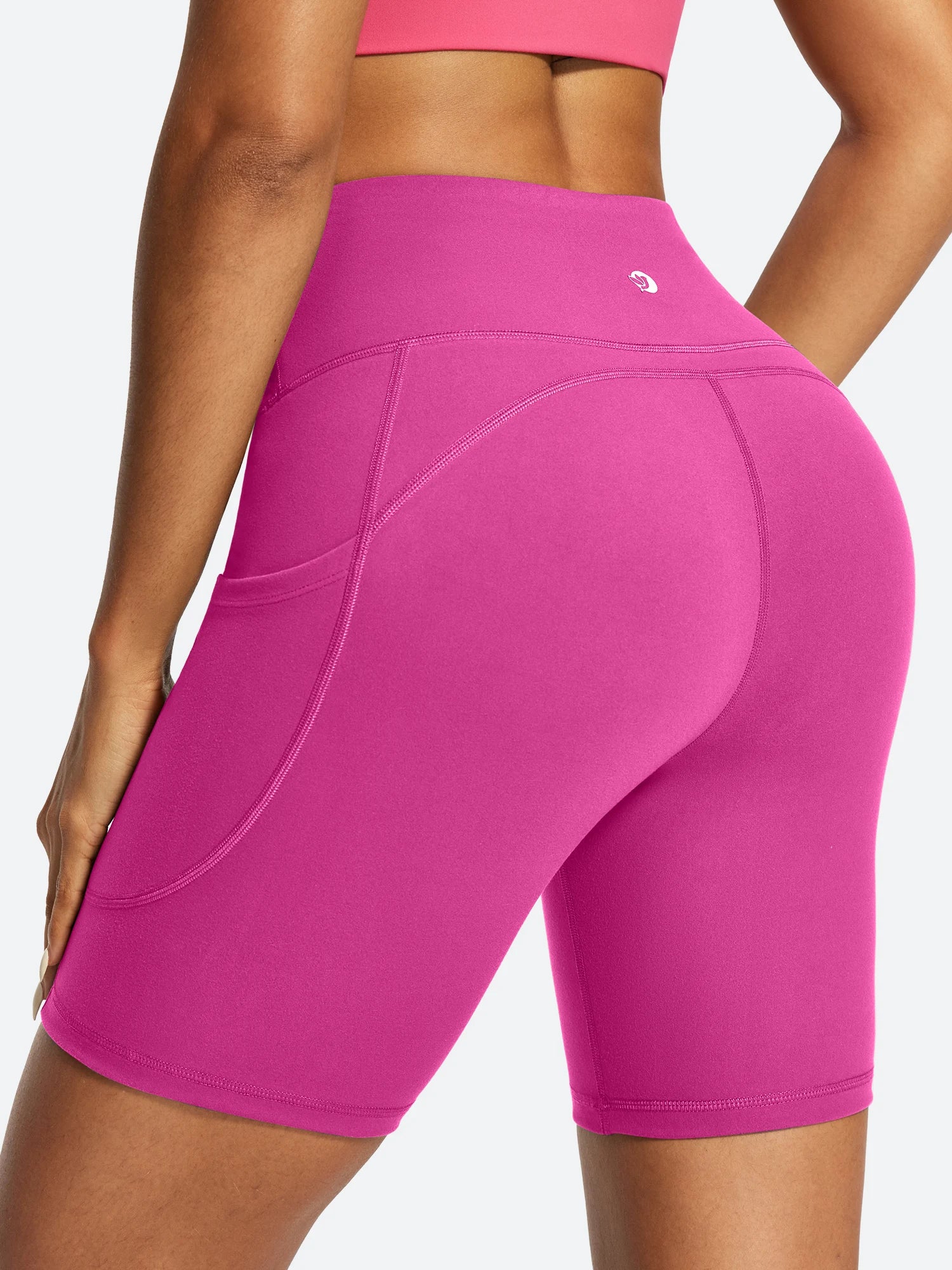 IUGA FlexTight Tummy Control Shorts With Pockets 6'' | Affordable Yoga Leggings & Activewear by IUGA