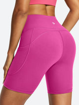 IUGA FlexTight Tummy Control Shorts With Pockets 6'' | Affordable Yoga Leggings & Activewear by IUGA