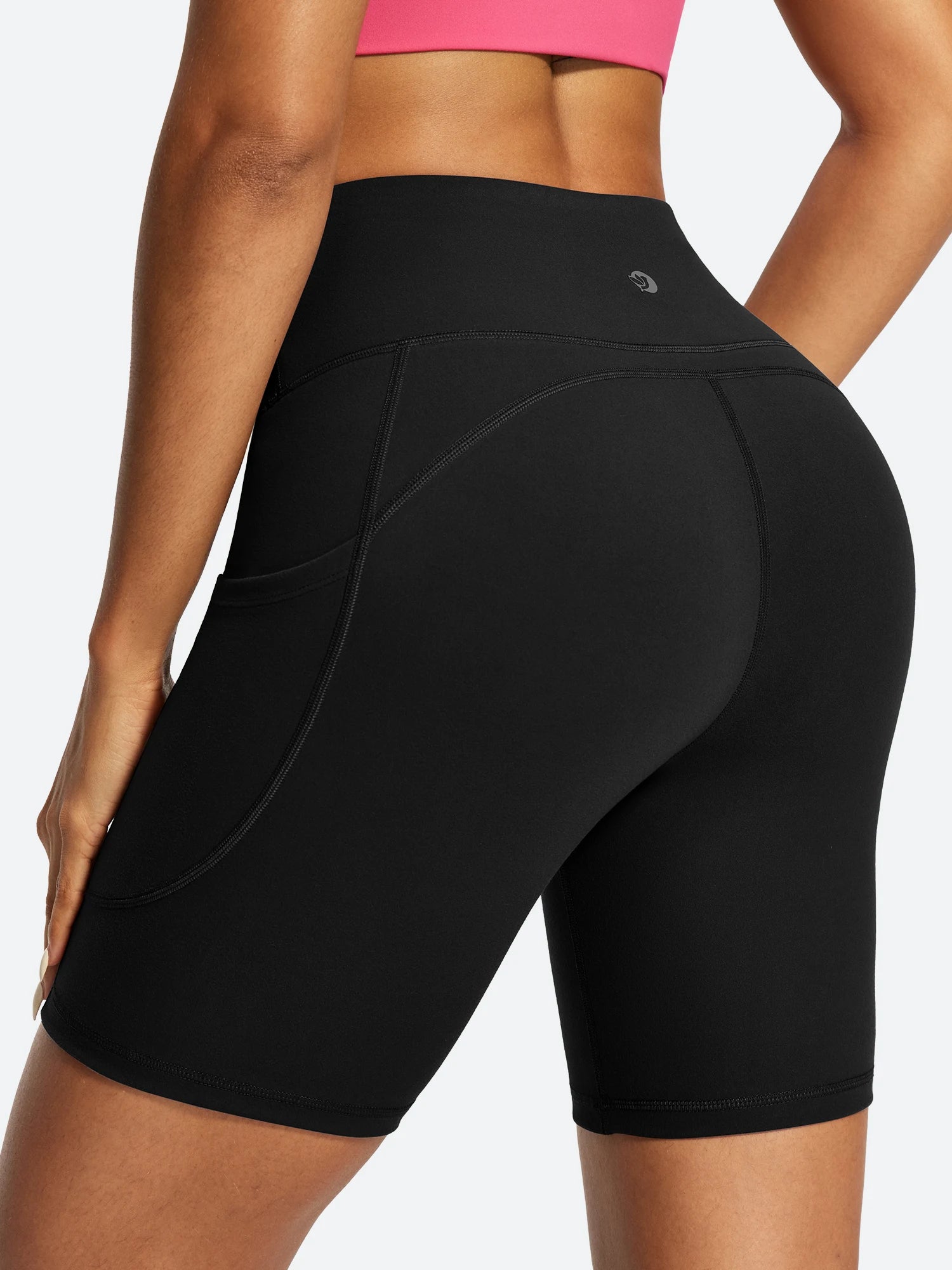 IUGA FlexTight Tummy Control Shorts With Pockets 6'' | Affordable Yoga Leggings & Activewear by IUGA