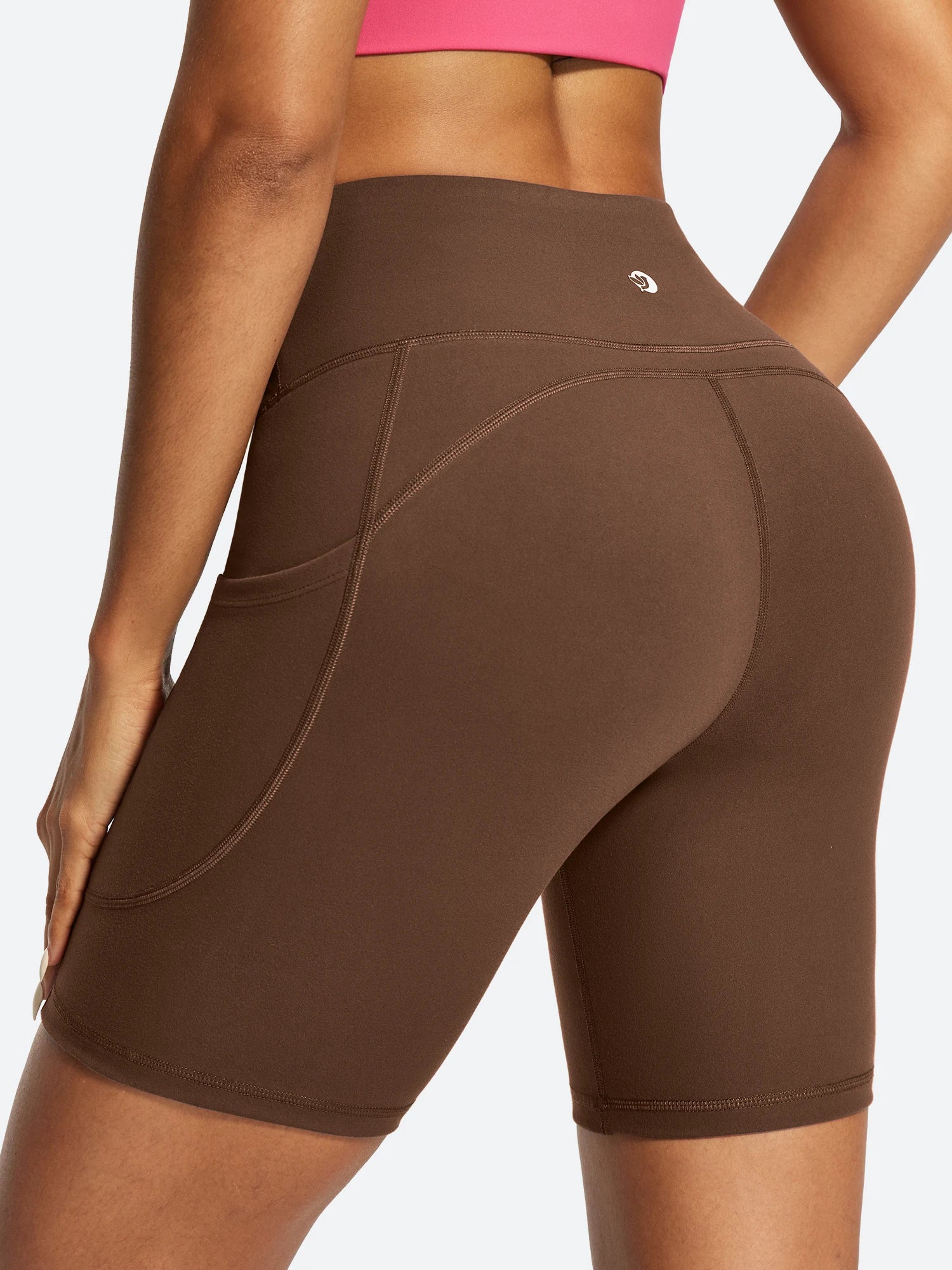 IUGA FlexTight Tummy Control Shorts With Pockets 6'' | Affordable Yoga Leggings & Activewear by IUGA