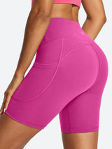 IUGA FlexTight Tummy Control Shorts With Pockets 6'' | Affordable Yoga Leggings & Activewear by IUGA