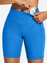IUGA FlexTight Tummy Control Shorts With Pockets 6'' | Affordable Yoga Leggings & Activewear by IUGA