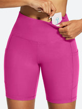 IUGA FlexTight Tummy Control Shorts With Pockets 6'' | Affordable Yoga Leggings & Activewear by IUGA