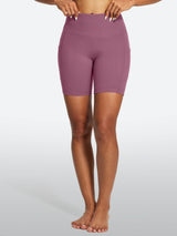 IUGA FlexTight Tummy Control Shorts With Pockets 6'' | Affordable Yoga Leggings & Activewear by IUGA