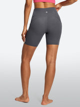 IUGA FlexTight Tummy Control Shorts With Pockets 6'' | Affordable Yoga Leggings & Activewear by IUGA