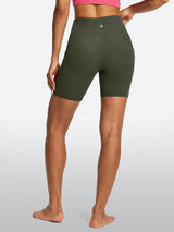 IUGA FlexTight Tummy Control Shorts With Pockets 6'' | Affordable Yoga Leggings & Activewear by IUGA