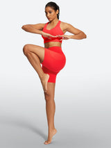 IUGA FlexTight Tummy Control Shorts With Pockets 6'' | Affordable Yoga Leggings & Activewear by IUGA