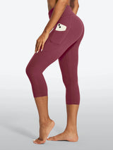 IUGA FlexTight Capris With Pockets Squat Proof | Affordable Yoga Leggings & Activewear by IUGA
