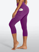 IUGA FlexTight Capris With Pockets Squat Proof | Affordable Yoga Leggings & Activewear by IUGA