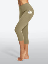 IUGA FlexTight Capris With Pockets Squat Proof | Affordable Yoga Leggings & Activewear by IUGA