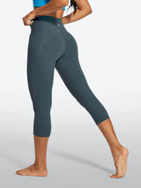 IUGA FlexTight Capris With Pockets Squat Proof | Affordable Yoga Leggings & Activewear by IUGA