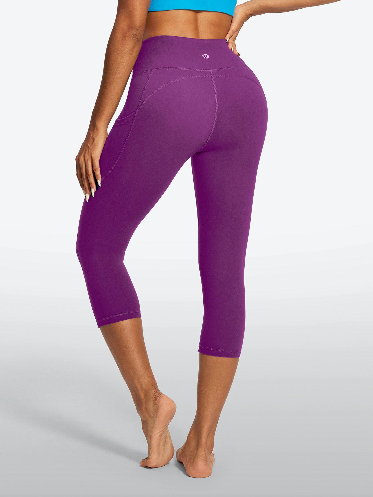 IUGA FlexTight Capris With Pockets Squat Proof | Affordable Yoga Leggings & Activewear by IUGA