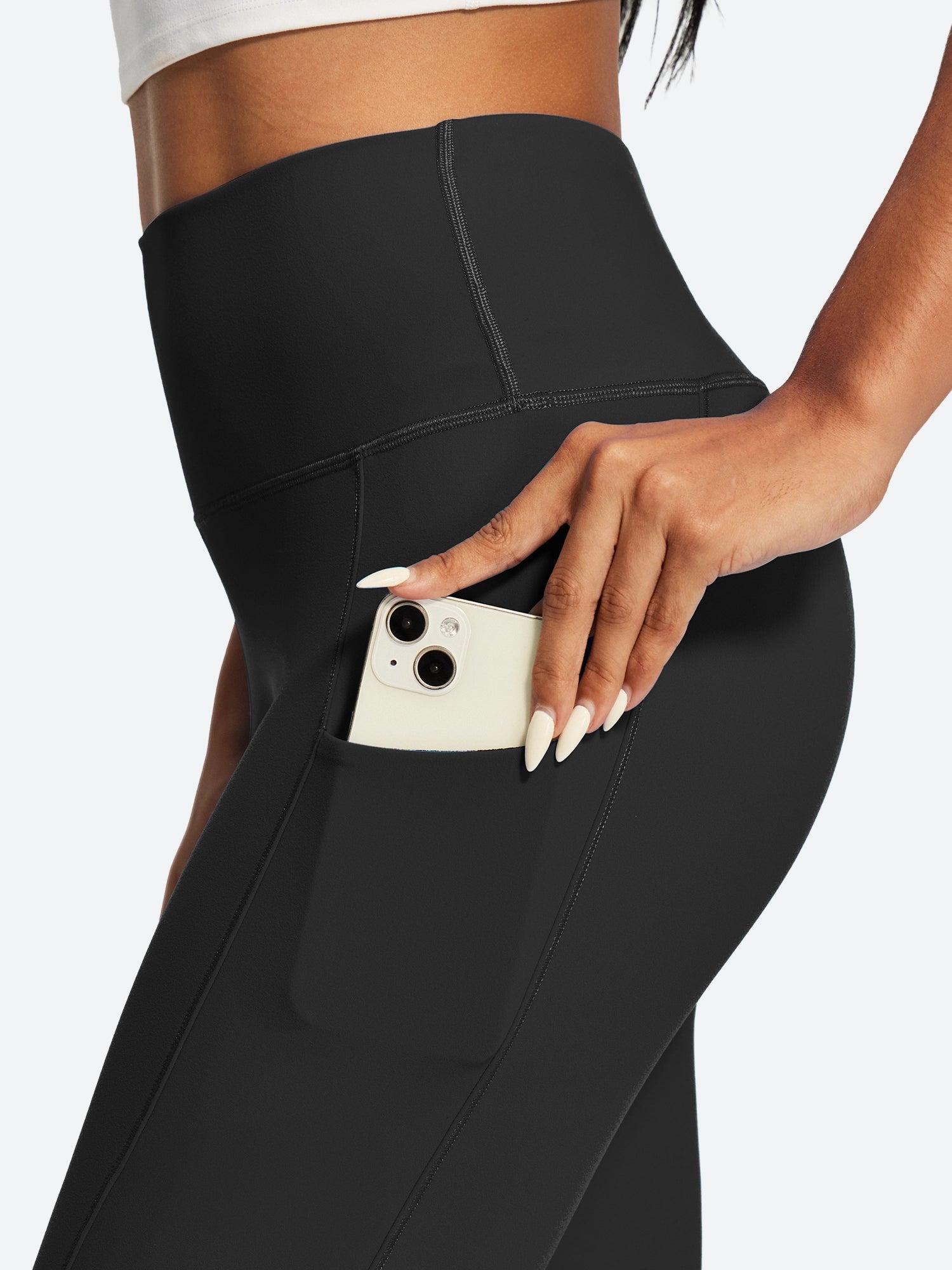 IUGA PowerTight No Front Seam Compression Leggings | Affordable Yoga Leggings & Activewear by IUGA
