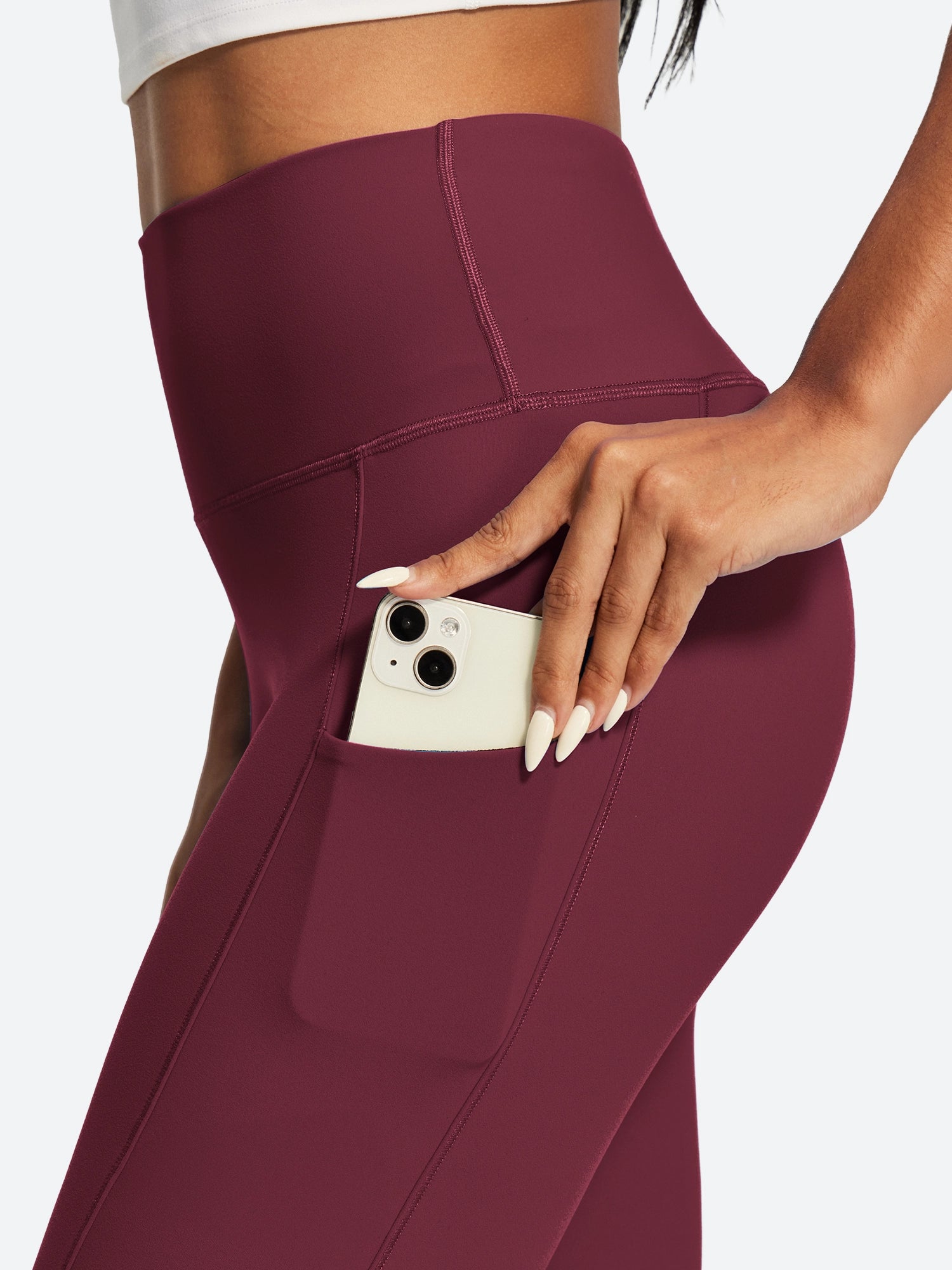 IUGA PowerTight No Front Seam Compression Leggings | Affordable Yoga Leggings & Activewear by IUGA