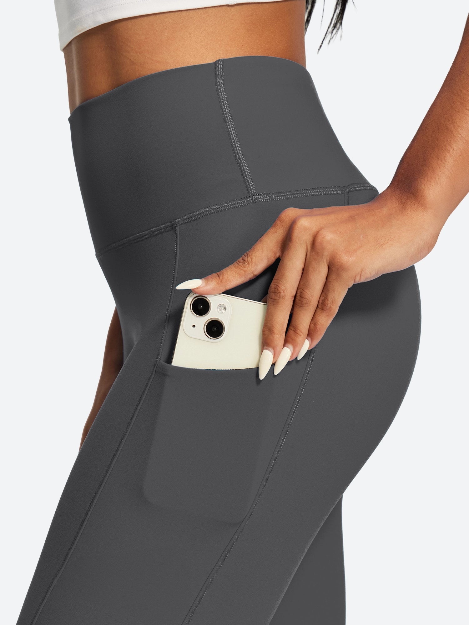 IUGA PowerTight No Front Seam Compression Leggings | Affordable Yoga Leggings & Activewear by IUGA